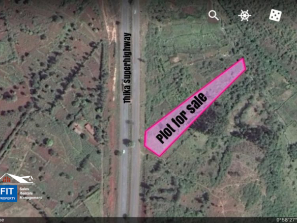 Prime Highway Front Plot – Thika Road | 1 Acre | KES 50M
