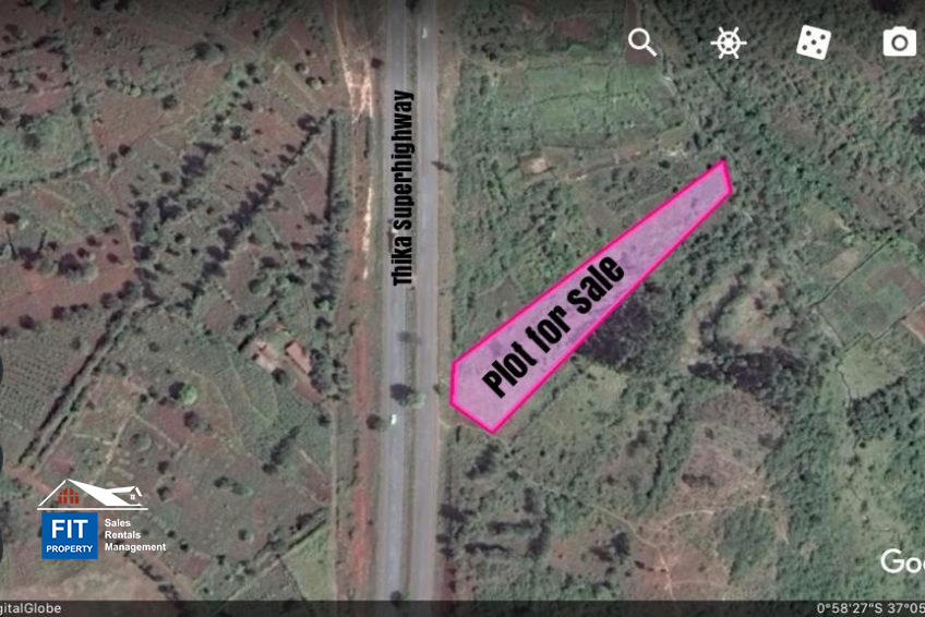 Prime Highway Front Plot – Thika Road | 1 Acre | KES 50M