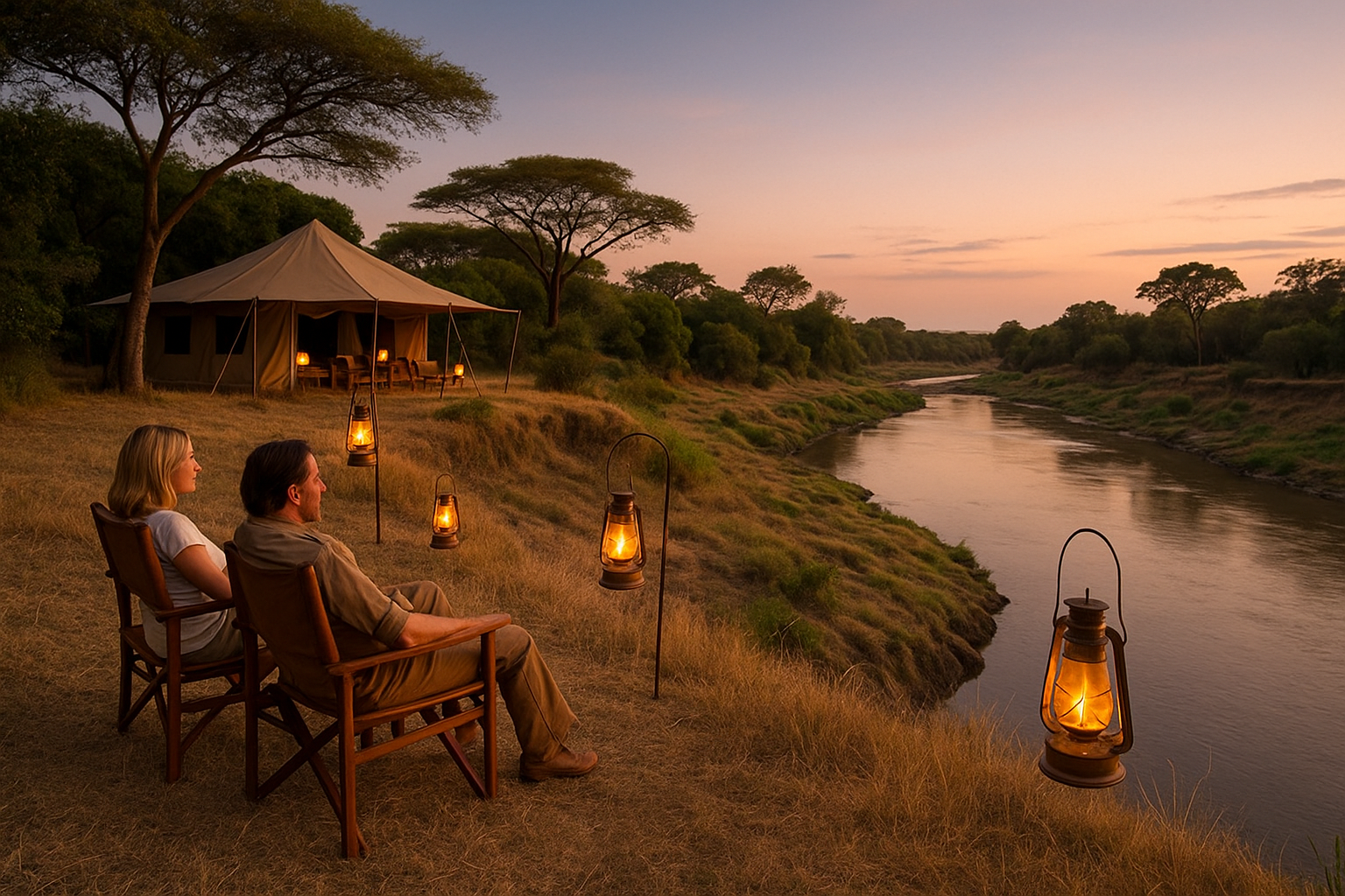 Prime Maasai Mara Riverfront Safari Camp - For Sale