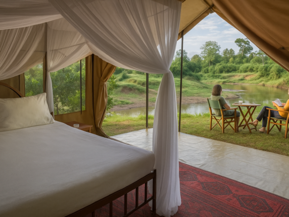 Prime Maasai Mara Riverfront Safari Camp - For Sale