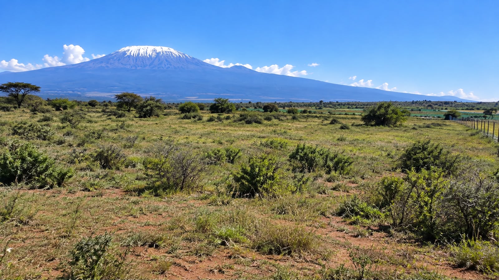 Location of 180-acre investment land near Kimana Gate and Amboseli National Park in Kajiado County, Kenya